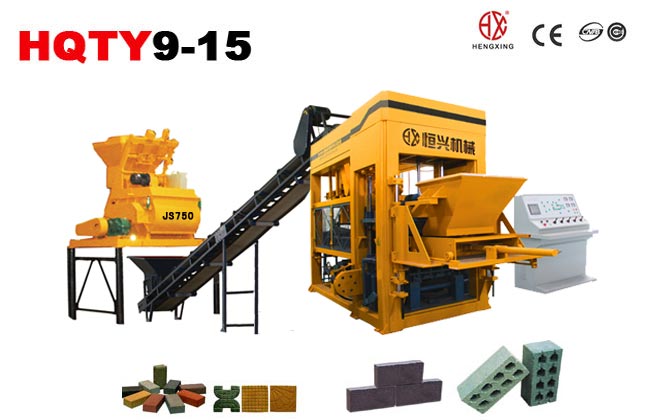 QT9-15砌塊成型機 混凝土制磚機